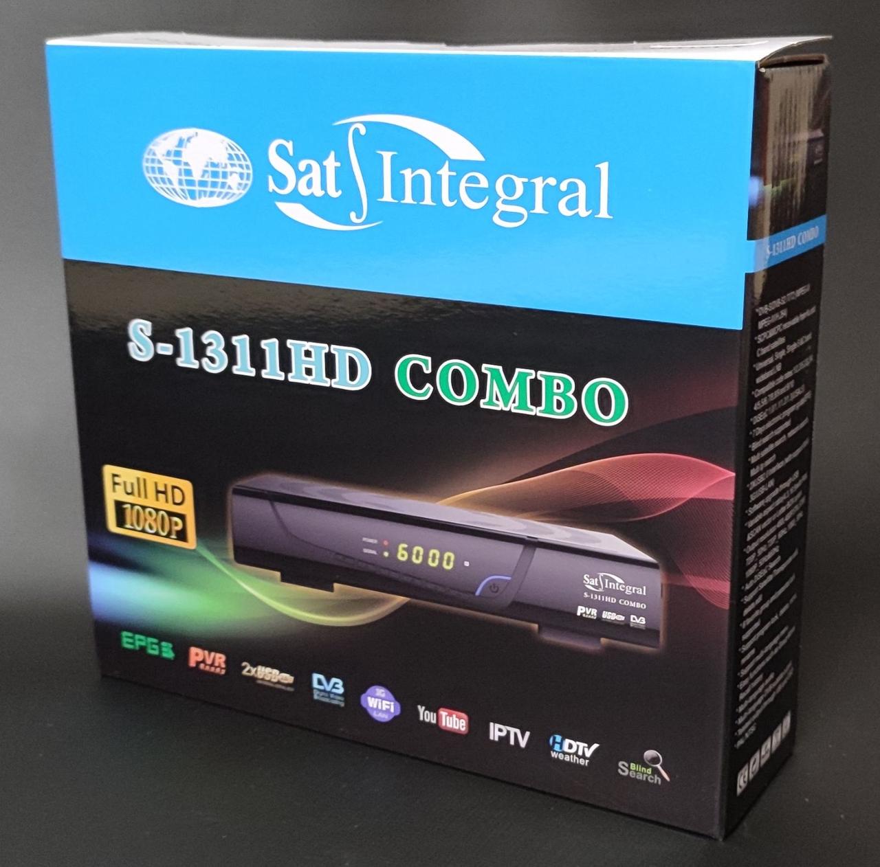 Ресивер Full HD комбинированного типа Sat-Integral S-1311 HD Combo (1456271739) - фото 3 Ресивер Full HD комбинированного типа Sat-Integral S-1311 HD Combo (1456271739) - фото 3