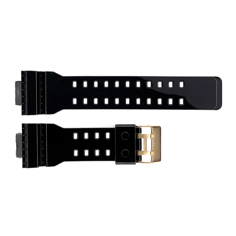 Ремінець для годинника Skmei 1834BKGD Black/Gold (3627)