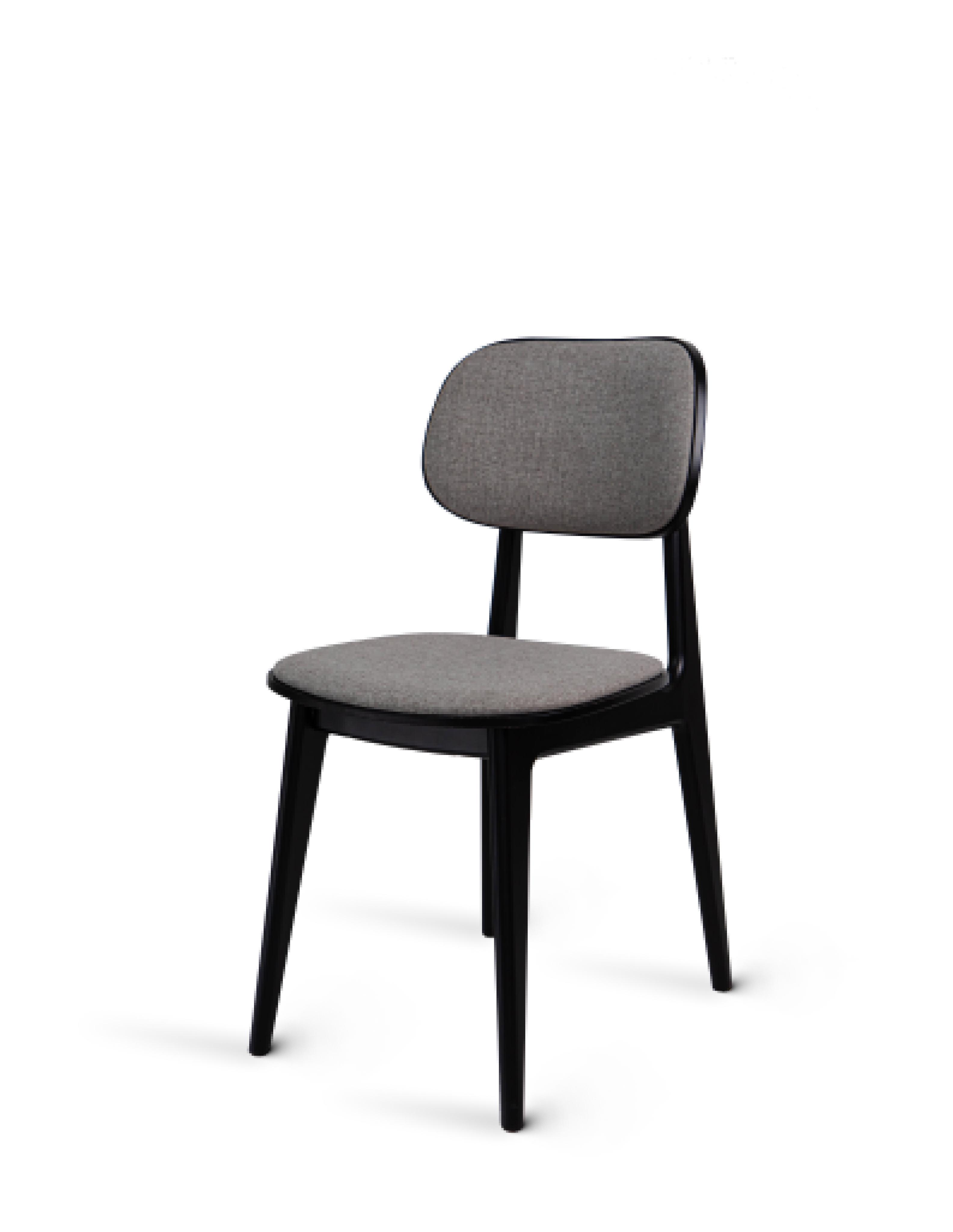 Стілець для кухні та вітальні Колібрі Лула софт 450х840х530 мм Венге/Раш (GAА0055532)