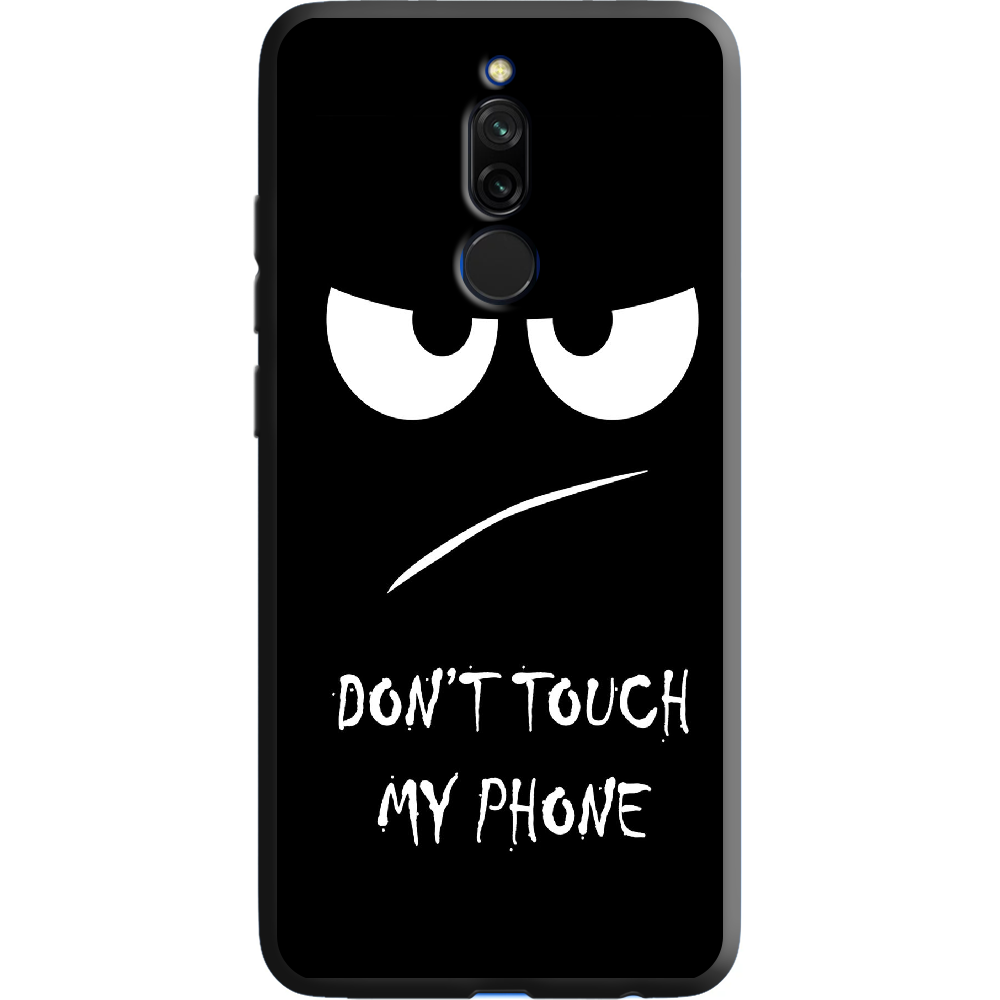 Чохол Boxface Xiaomi Redmi 8 Don't Touch my Phone Чорний силікон (38411-up535-38679)