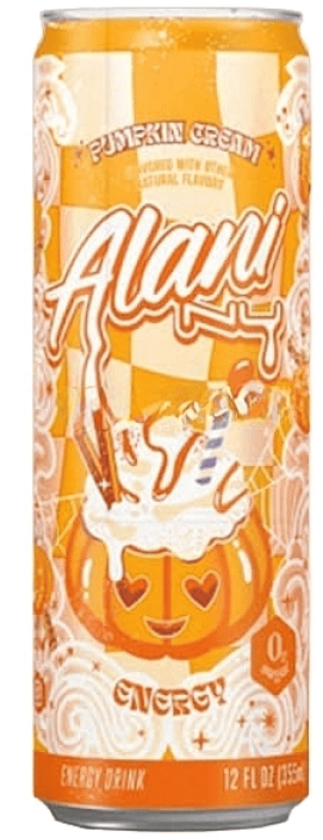 Енергетичний напій Alani Nu Energy Drink Pumpkin Cream Sugar Free 355 мл (2795418678)