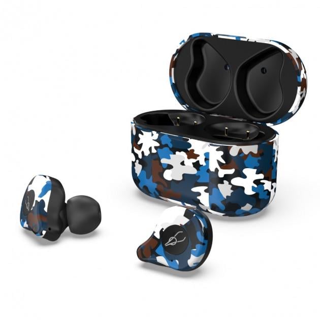 Беспроводные Bluetooth наушники Sabbat E12 Ultra Caribbean c поддержкой AptX Черно-Синий