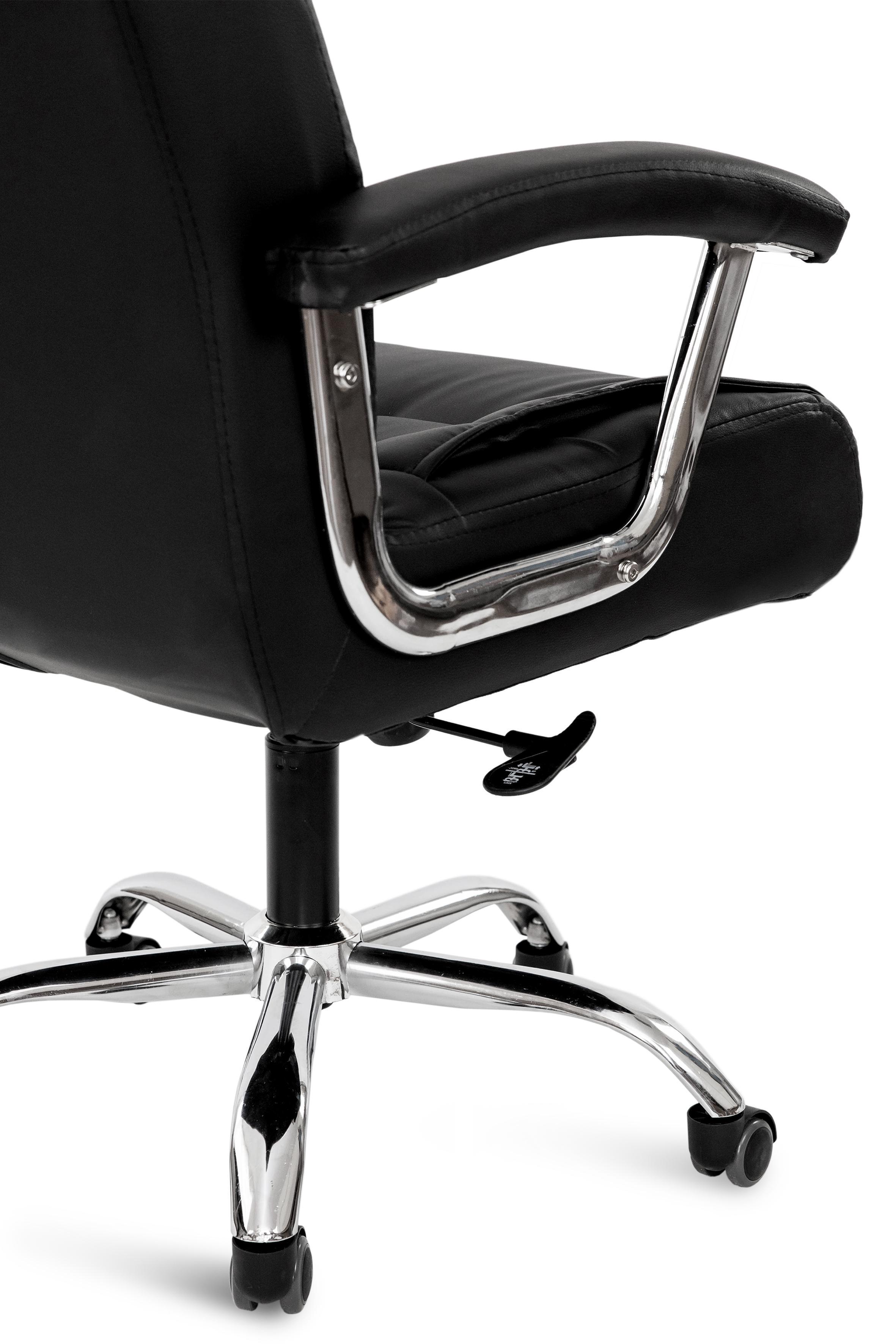 Офисное кресло Мікс Меблі Пиксель 510x1120x480 мм Черный (GAА0055906) - фото 7