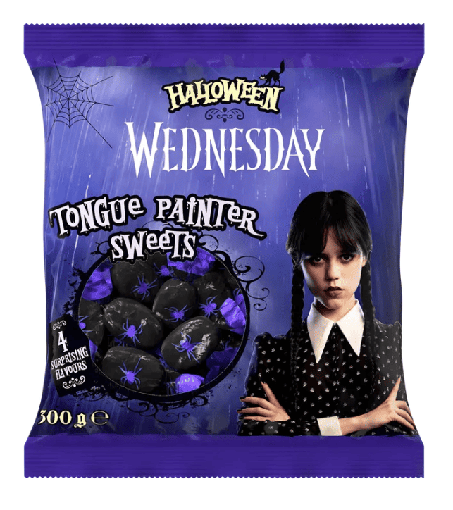 Леденцы Halloween Wednesday Tongue Painter Sweets 300 г (2795102250)