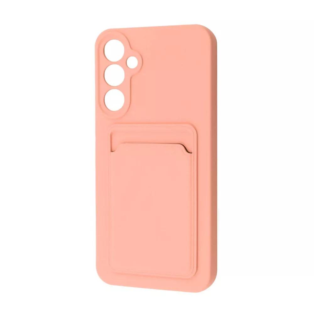 Чехол-накладка для телефона WAVE Colorful Pocket Samsung Galaxy A25 Pale pink