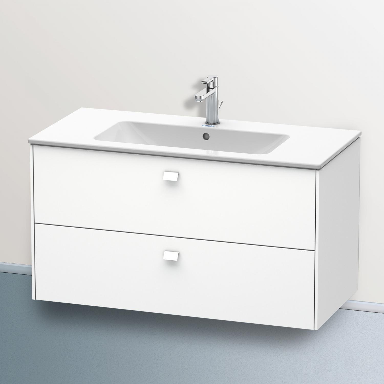 Тумба под умывальник DURAVIT Brioso BR410301818 102x55,3x47,9 см Белый (197164) - фото 2 Тумба под умывальник DURAVIT Brioso BR410301818 102x55,3x47,9 см Белый (197164) - фото 2