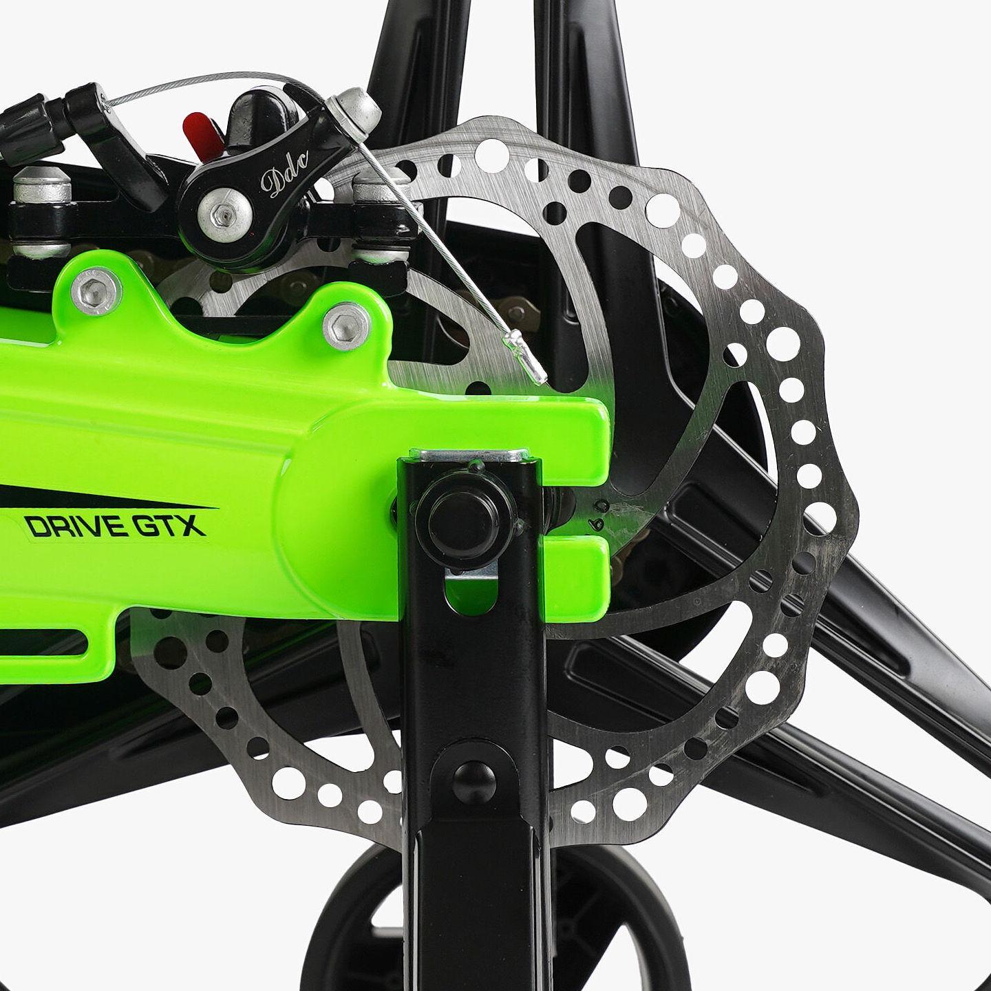 Велосипед двухколесный Corso Connect 18" детский магниевый Зеленый - фото 6 Велосипед двухколесный Corso Connect 18" детский магниевый Зеленый - фото 6