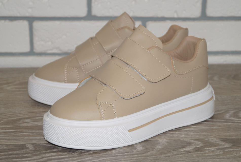 Кроссовки L&M 38 р. 24 см Бежевый (30270-38)