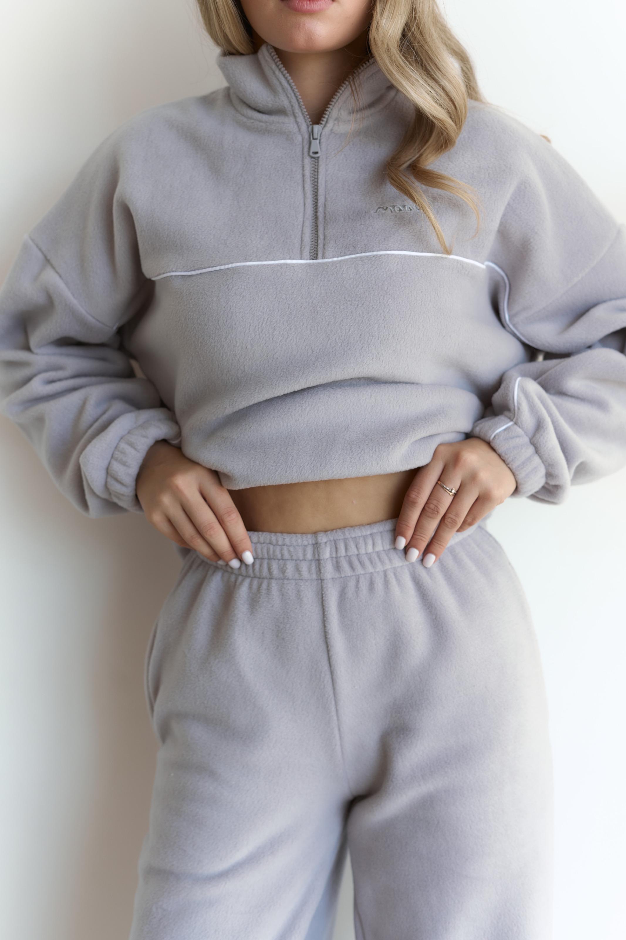 Костюм флісовий FLOW 3XL Світло-сірий (10104XXXL) - фото 7 Костюм флісовий FLOW 3XL Світло-сірий (10104XXXL) - фото 7