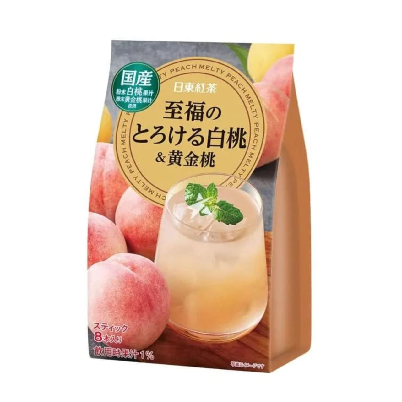 Напиток фруктовый NITTOH Fruit Drink Mix Peach со вкусом 2 вида персиков 8 шт. (2530090115)