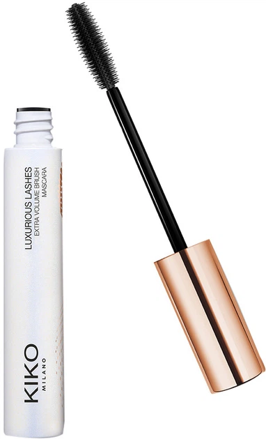 Туш для вій Kiko Milano Luxurious Lashes Extra Volume Brush Mascara для максимального об'єму Чорний 11 мл (33332638) Туш для вій Kiko Milano Luxurious Lashes Extra Volume Brush Mascara для максимального об'єму Чорний 11 мл (33332638)
