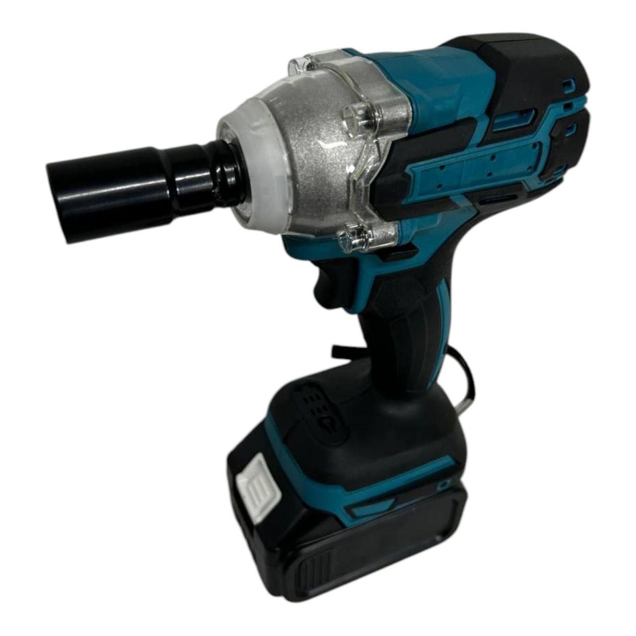 Гайковерт акумуляторний ударний MA-491 з підсвіткою 2-ма знімними акумуляторами 2 Ah 48 V в кейс (MA491)