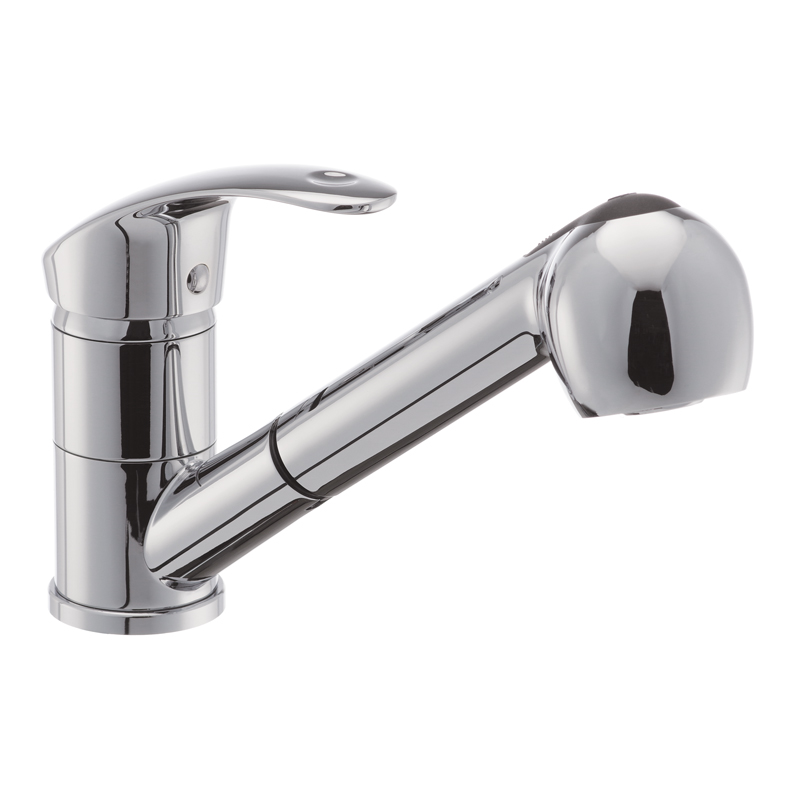 Смеситель для кухни Haiba MARS 014 c выдвижной лейкой Смеситель для кухни Haiba MARS 014 c выдвижной лейкой