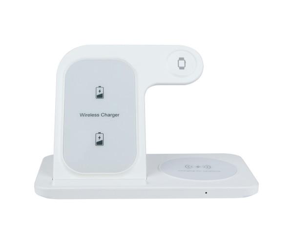 Устройство зарядное беспроводное Proda Magnetic PD-W8 3в1 15W White