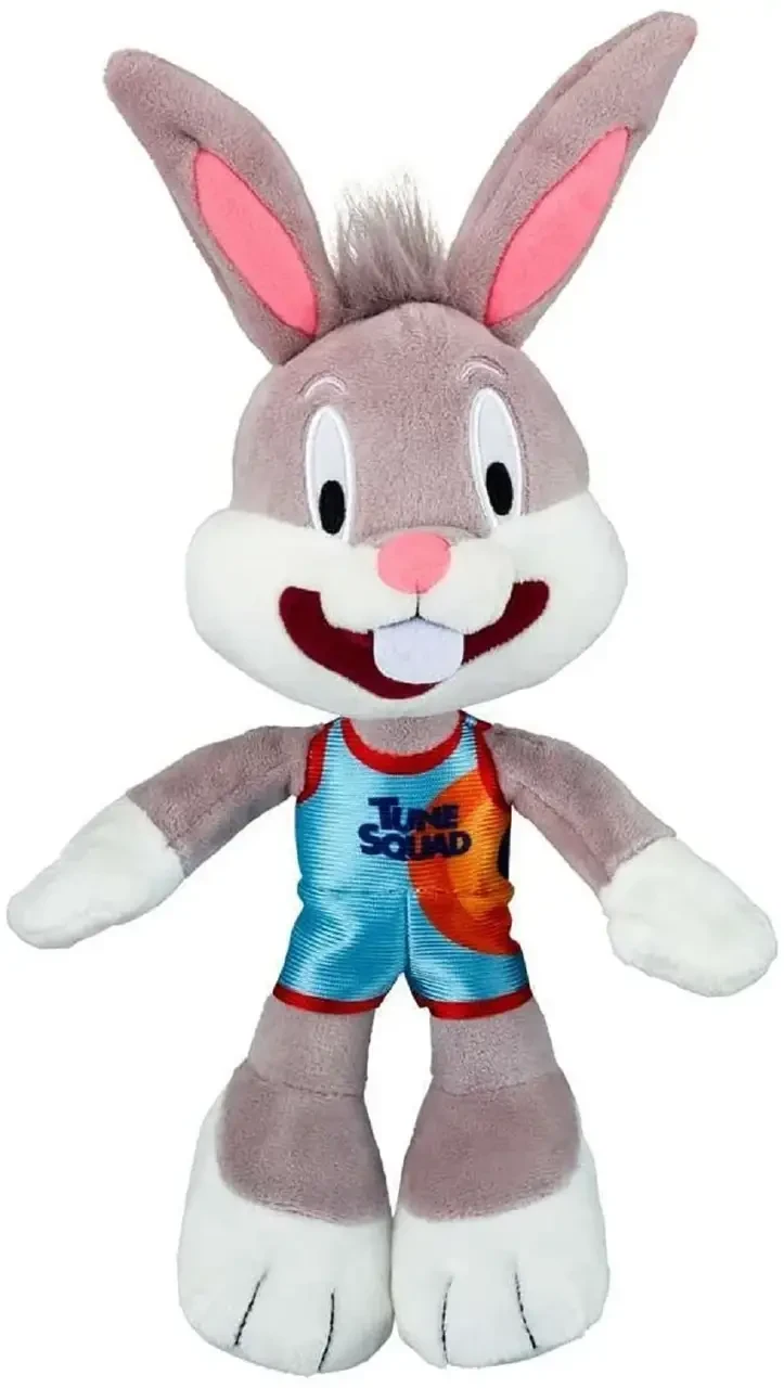 Мягкая игрушка Багз Банни Moose Toys Space Jam A New Legacy B-Ball Buddies Bugs Bunny 32 см Серый (SKU-264)