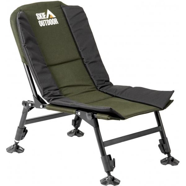 Крісло розкладне Skif Outdoor Comfy S, dark green/black (389.00.56)