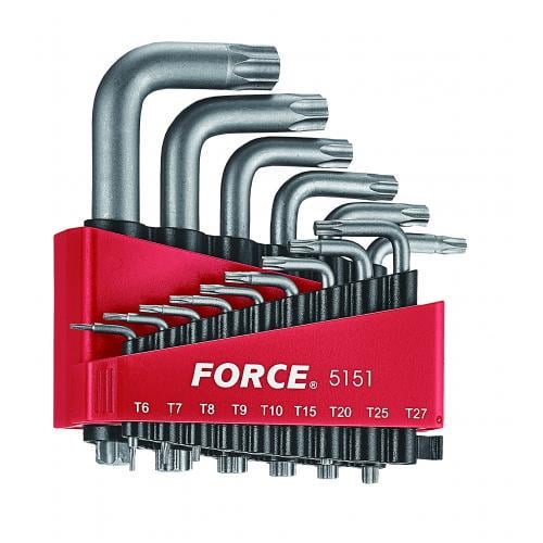 Набір ключів Force Torx 15 пр. Т6-Т60 (5151)