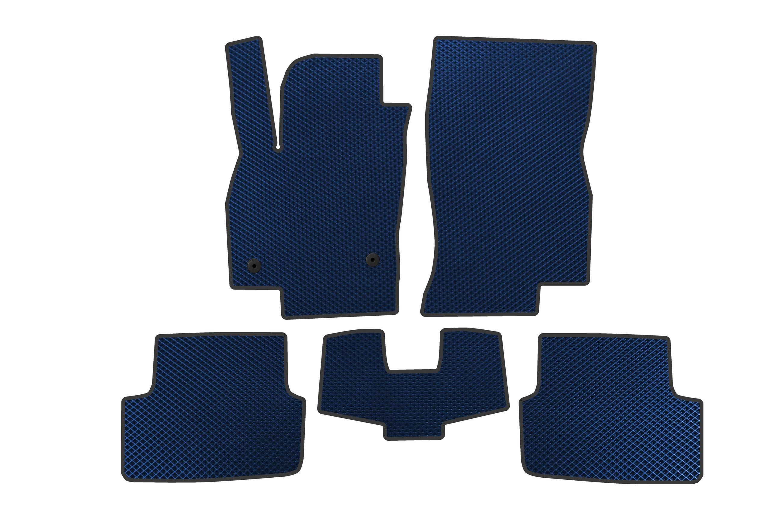 Коврики автомобильные Digital Designs EVA для Seat Ibiza 2017- гг. этилвинилацетат Синий (183868)