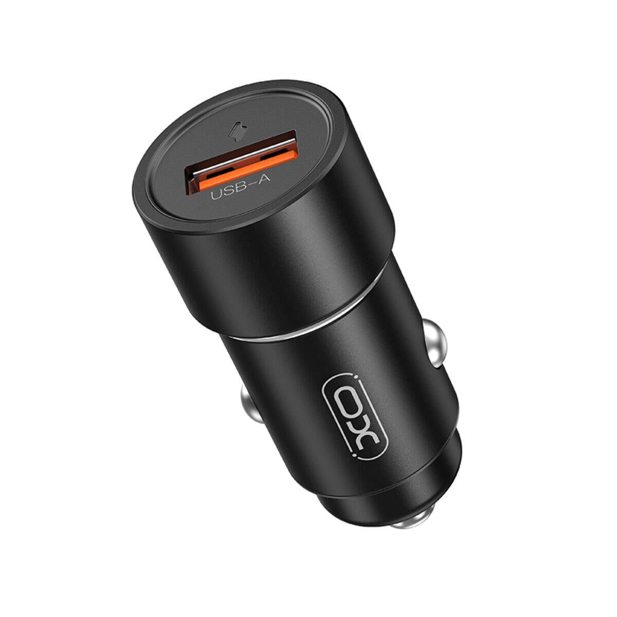 Зарядний пристрій Xo CC54 USB QC3.0 18 W Чорний Зарядний пристрій Xo CC54 USB QC3.0 18 W Чорний