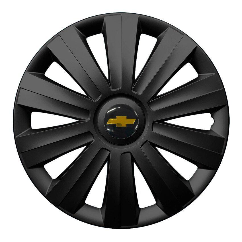 Комплект колпаков JAWOPLAST Snake R16 для Chevrolet 4 шт. Black (28435265)