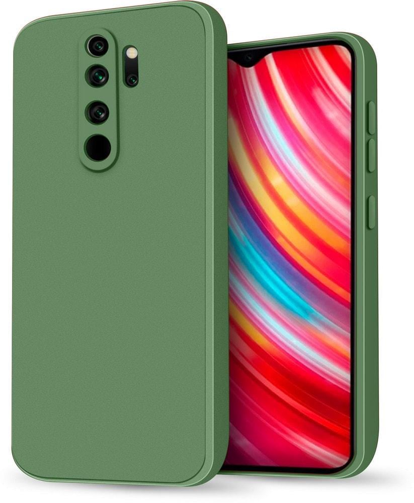 Силиконовый чехол HardCorner Xiaomi Redmi Note 8 Pro (с микрофиброй) Khaki (35423-17)