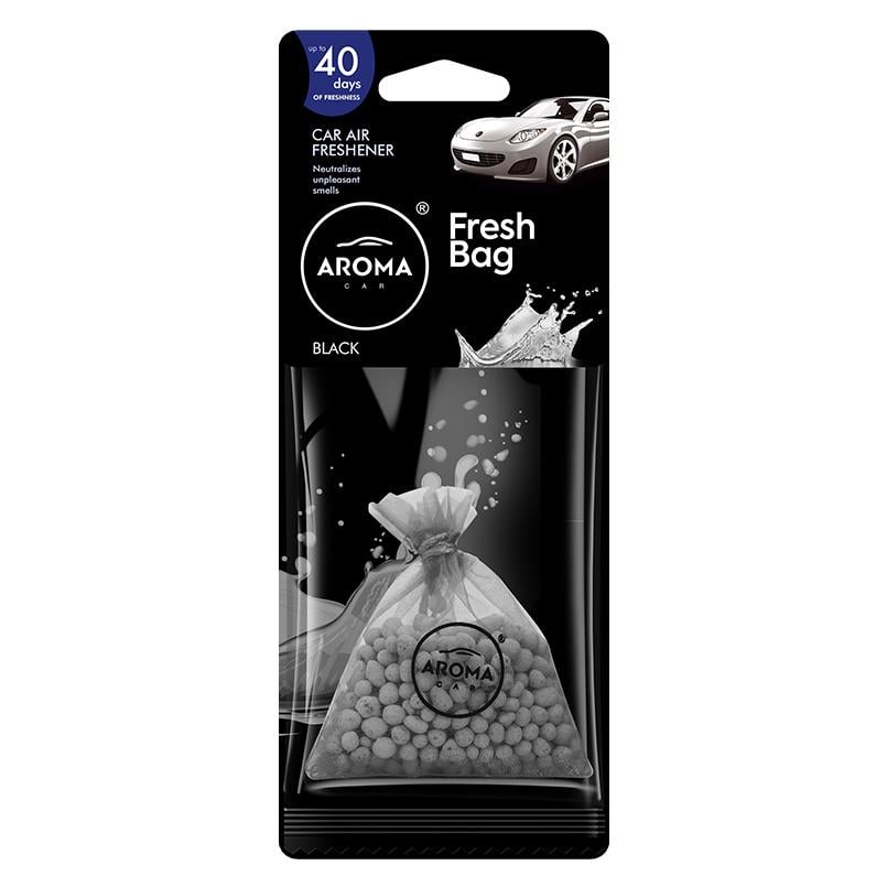 Ароматизатор Aroma Car Fresh Bag Сeramic BLACK (10076)
