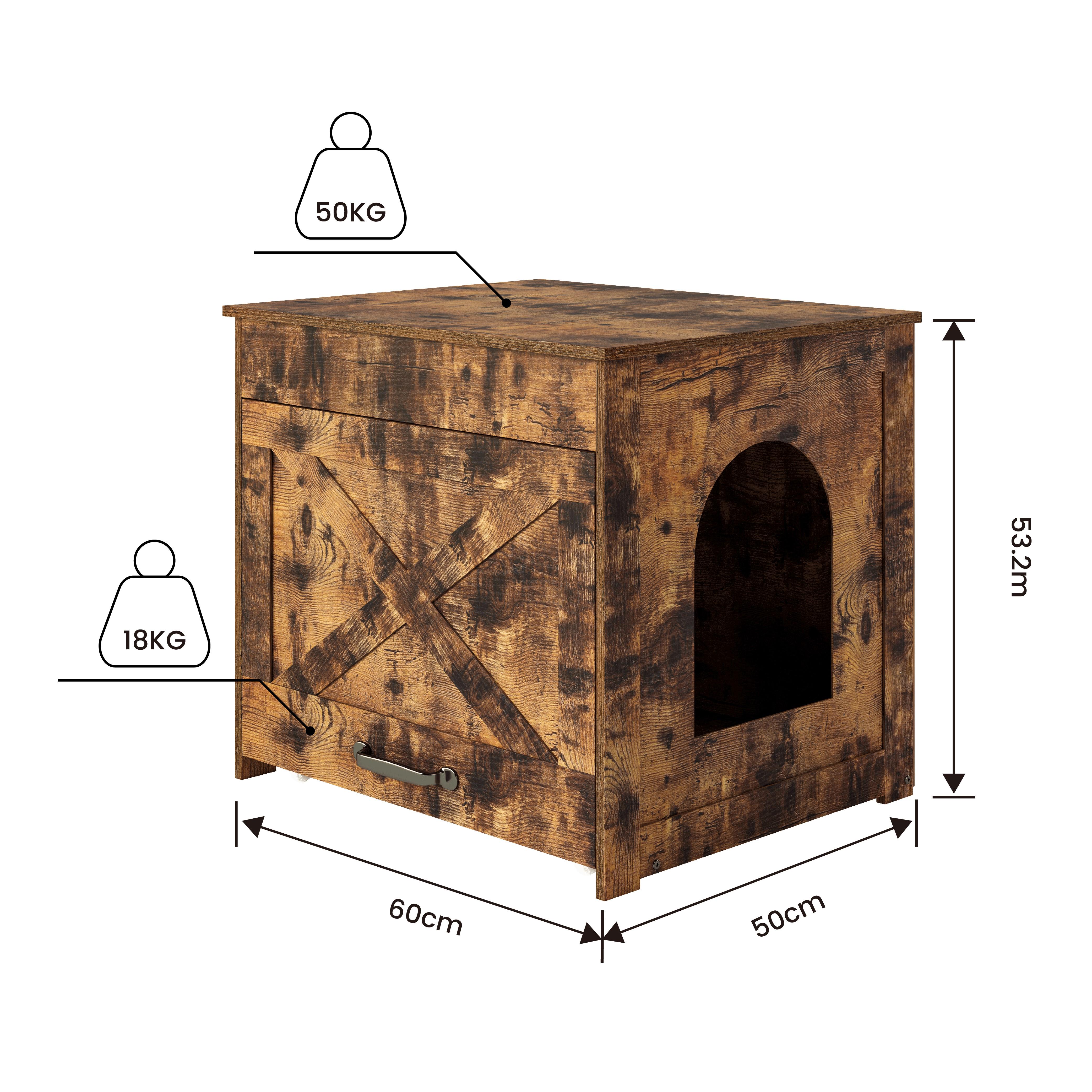 Туалет закритий для тварин Luminaria 60х50х53см (22889030) - фото 9 Туалет закритий для тварин Luminaria 60х50х53см (22889030) - фото 9