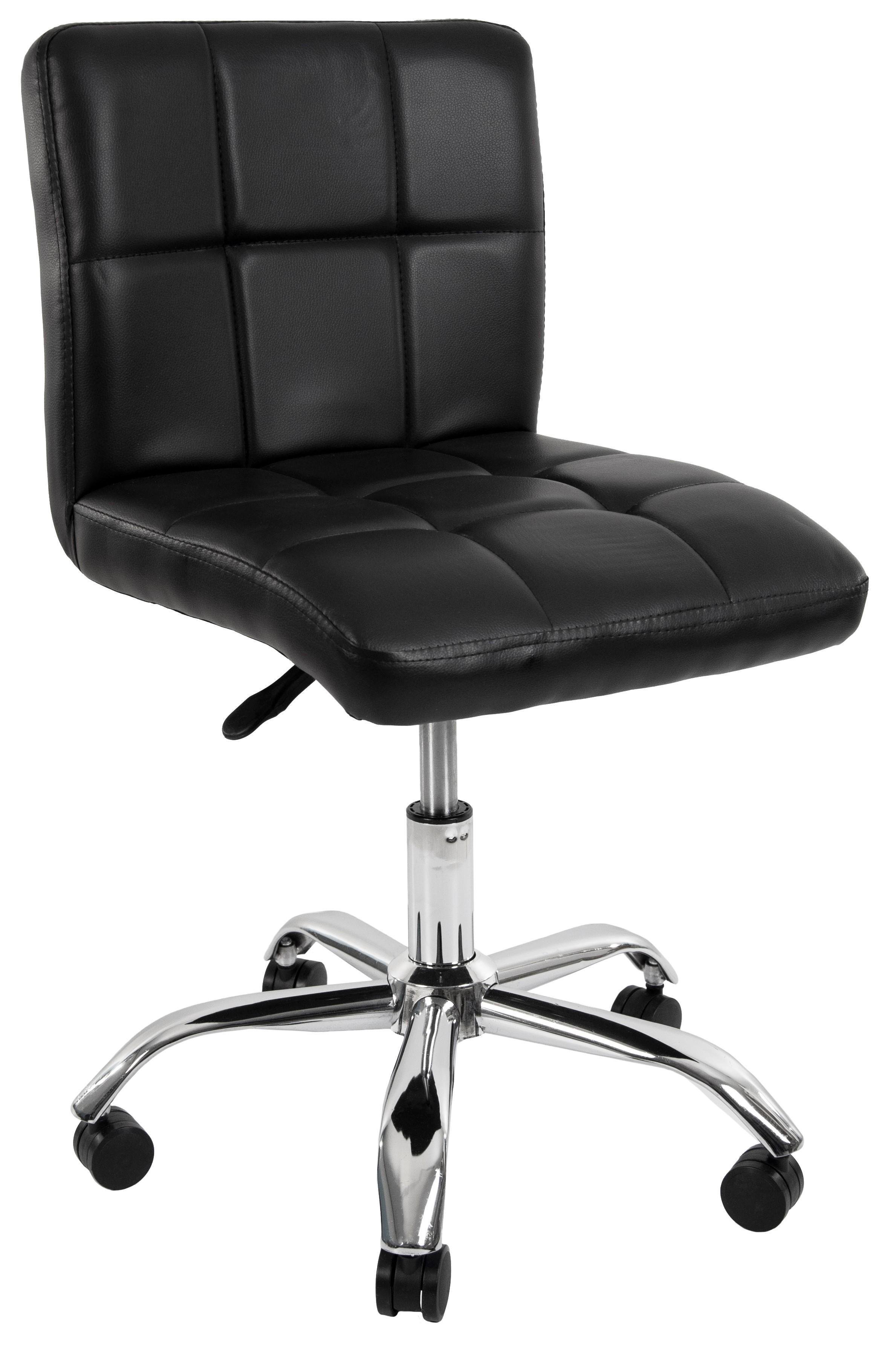 Крісло офісне комп'ютерне на колесах Bonro B-532 Чорний (3857)