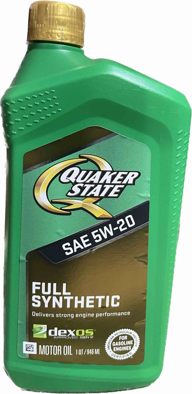 Моторное масло Quaker State Full Synthetic 5W-20 0,946 л (550046211)