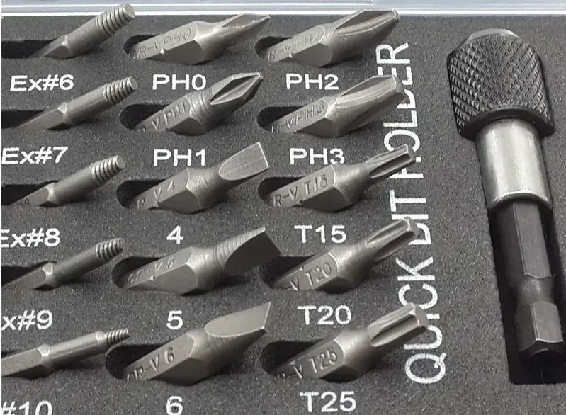 Набір біт екстракторів для вилучення пошкоджених болтів/шурупів 33 шт. (4000336607290) - фото 3 Набір біт екстракторів для вилучення пошкоджених болтів/шурупів 33 шт. (4000336607290) - фото 3