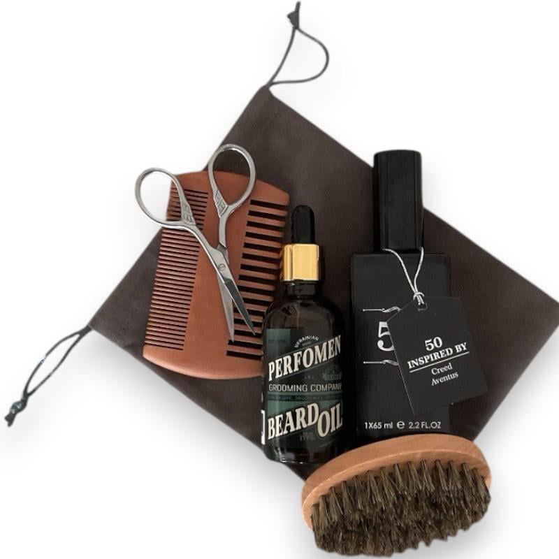 Подарочный набор для мужчины масло PerfomeN series/парфюм Creed Aventus (0007М)