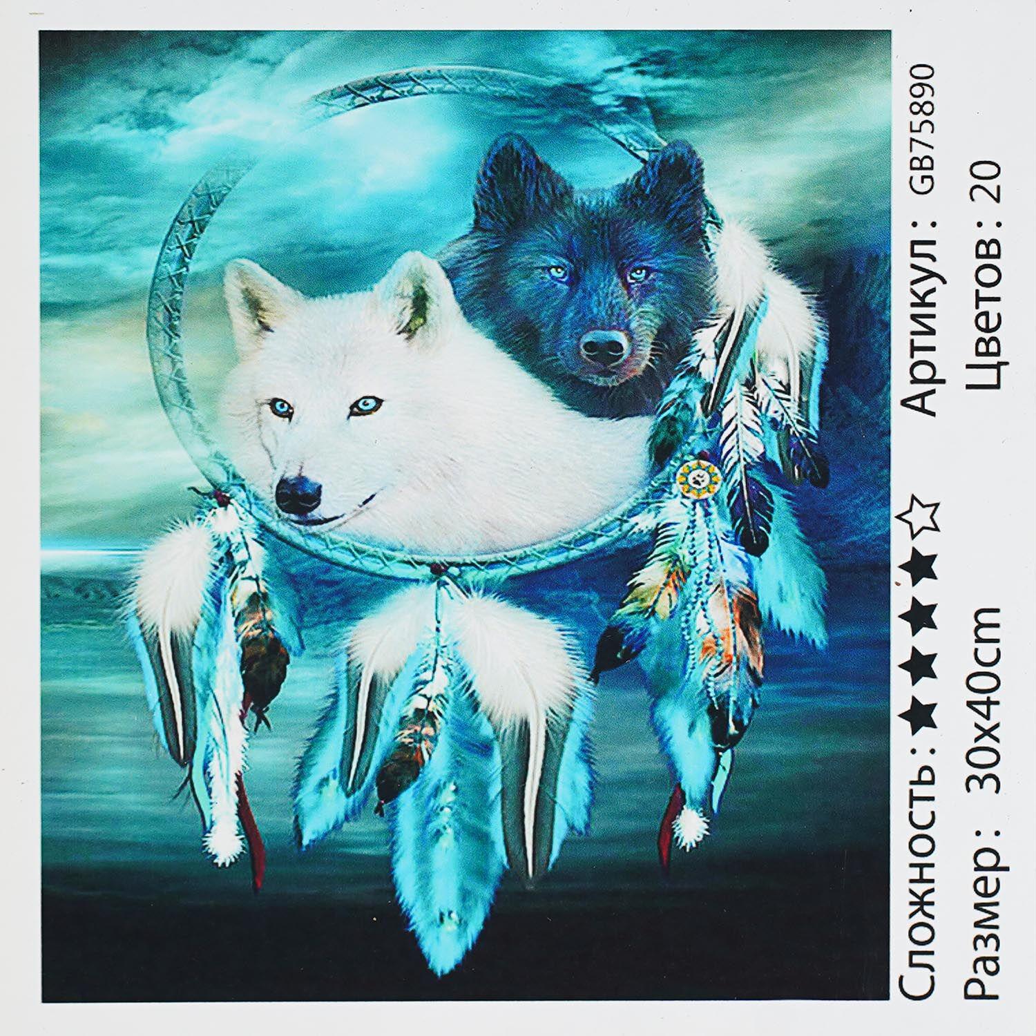 Алмазна мозаїка TK Group Ловець вітру 30х40 см (GB 75890)