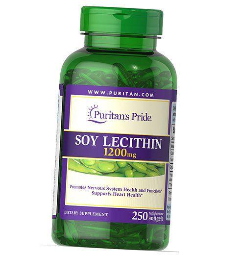 Лецитин соевый Soy Lecithin 1200 250 гел. капс. (72367004)