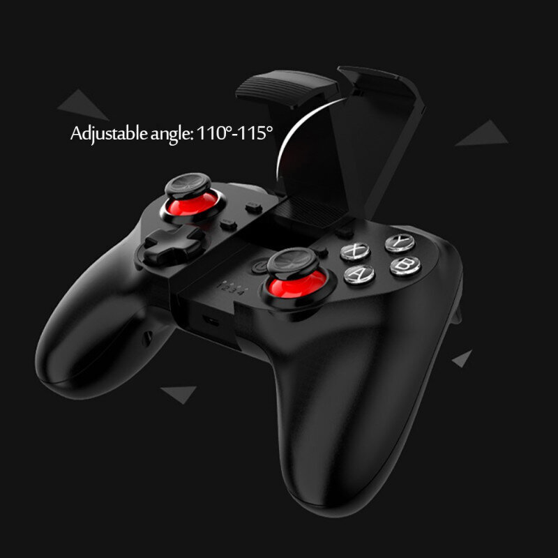 Джойстик бездротовий для телефону V18 Gamepad VA-018 Bluetooth Gamepad для PC/PS3/iOS/Android Чорний (3645768569) - фото 16