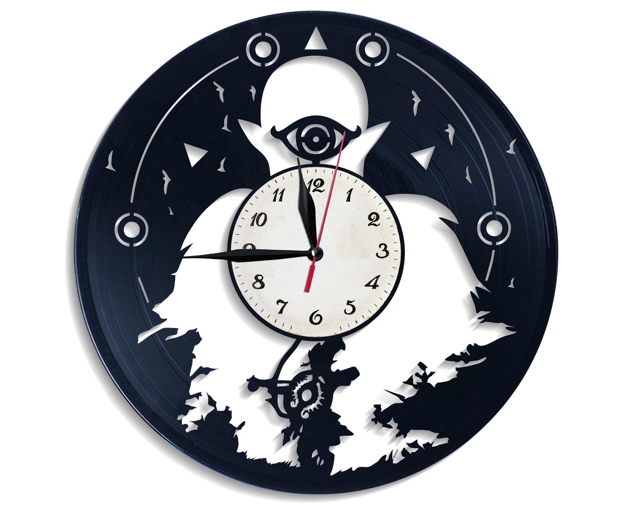 Часы настенные Циклоп 2577 из виниловой пластинки