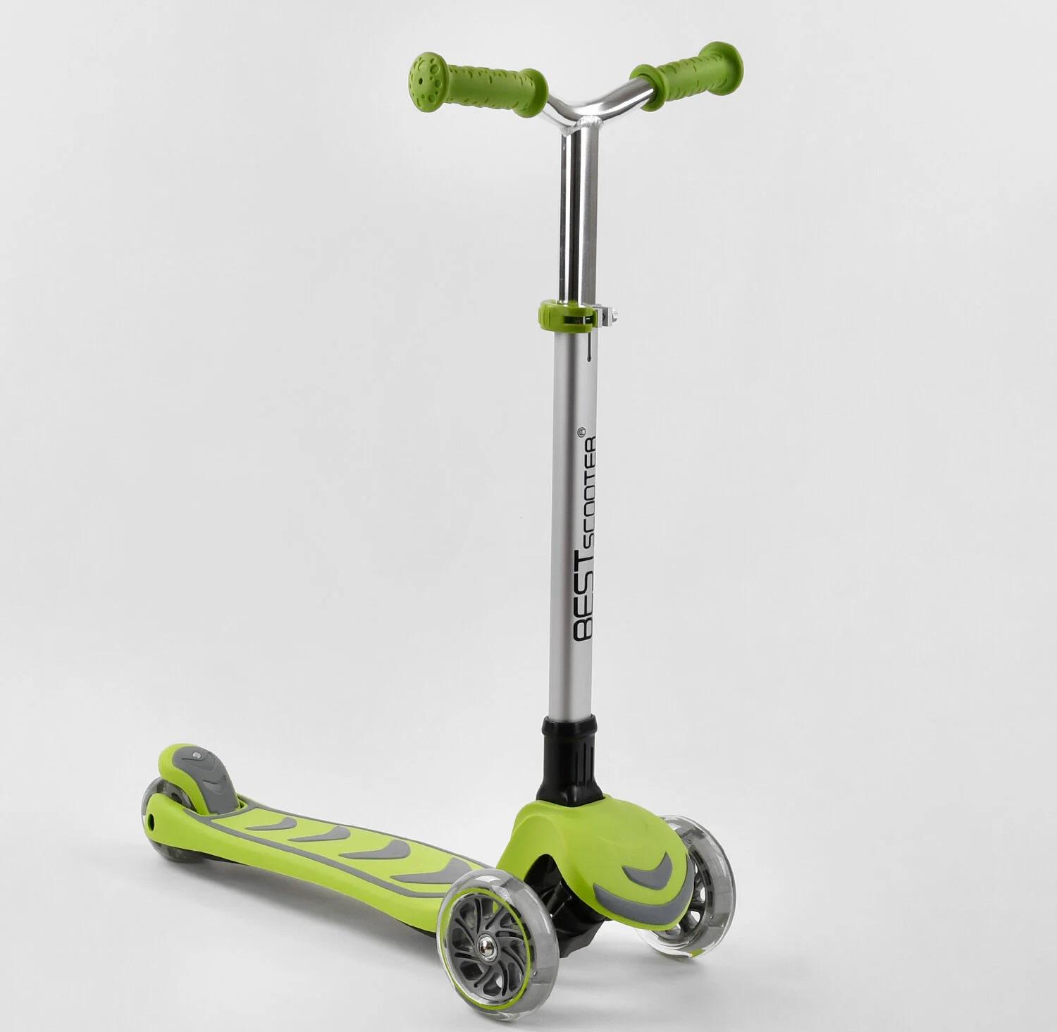 Самокат Best Scooter Y-00436 Салатовый