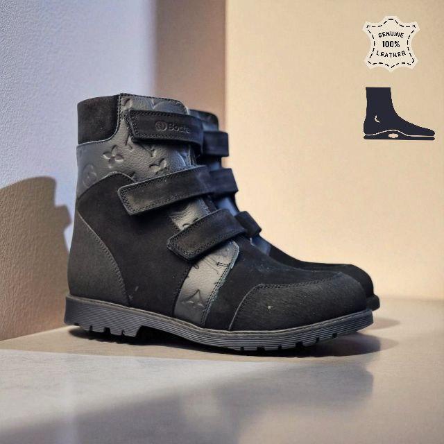 Черевики дитячі ортопедичні з корекцією вальгусу р. 40 Чорний (2493762272) - фото 2 Черевики дитячі ортопедичні з корекцією вальгусу р. 40 Чорний (2493762272) - фото 2