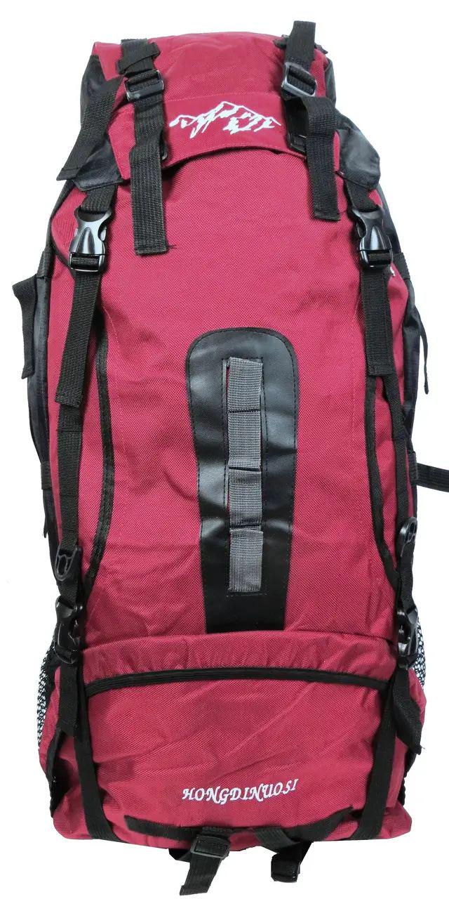 Рюкзак туристичний Hongdinuosi 50 л Бордовий (8193002 red) Рюкзак туристичний Hongdinuosi 50 л Бордовий (8193002 red)