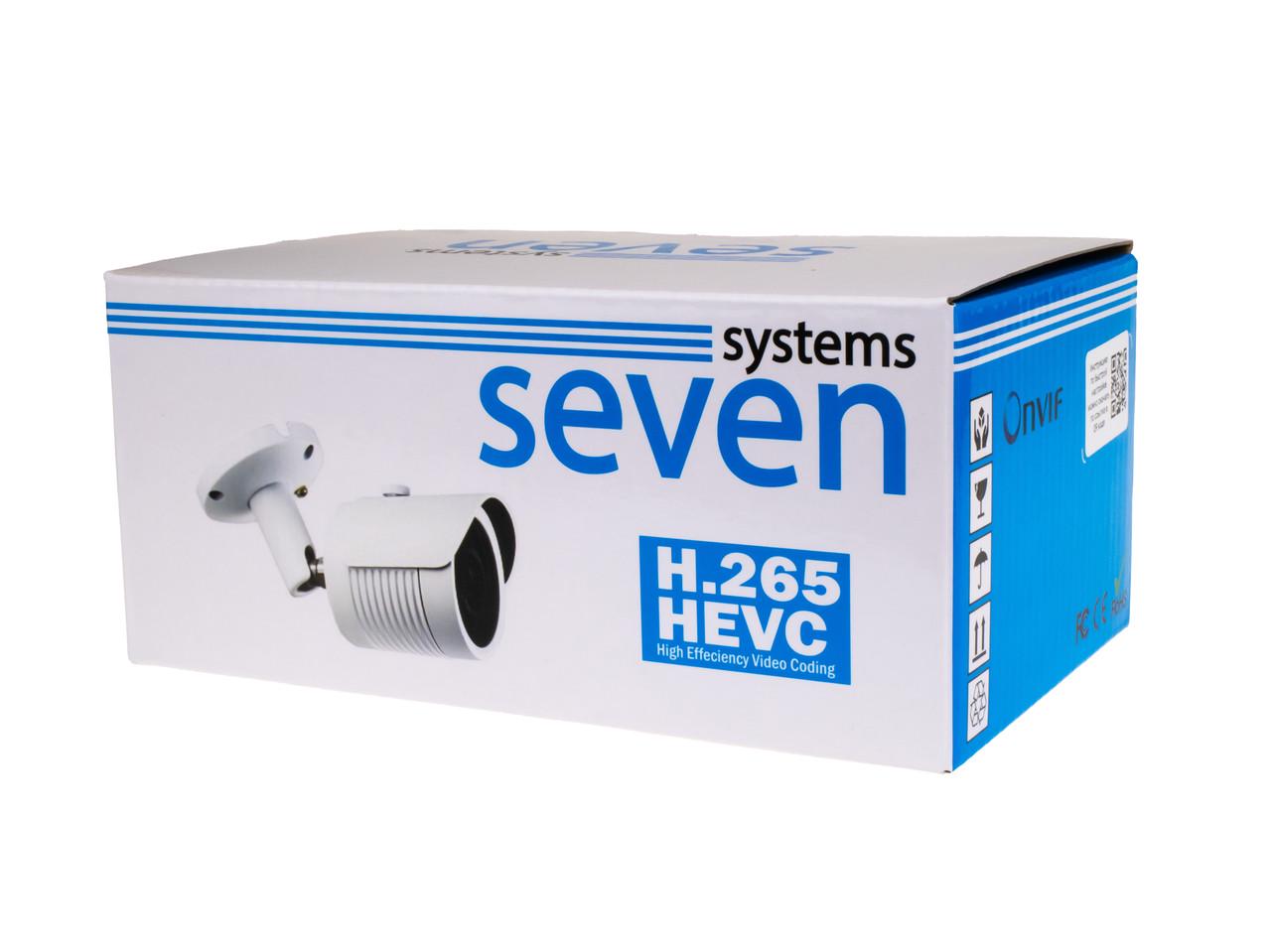 Видеокамера Seven 5 Мп IP-7225PA IP уличная 2,8 мм White (IP7225PAw28) - фото 6