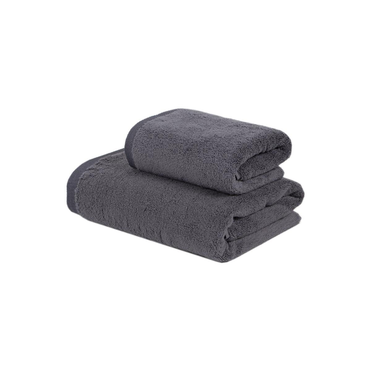 Полотенце Lotus Home Отель Premium Microcotton 70х140 см 550 г/кв. м Antrasit - фото 7