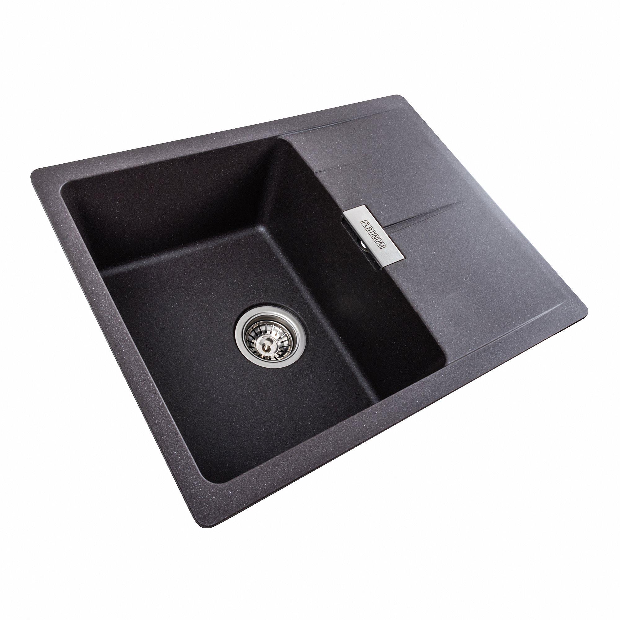 Мойка для кухни гранитная Platinum 6250 ZIRKONE матовая Гренадин - фото 2 Мойка для кухни гранитная Platinum 6250 ZIRKONE матовая Гренадин - фото 2