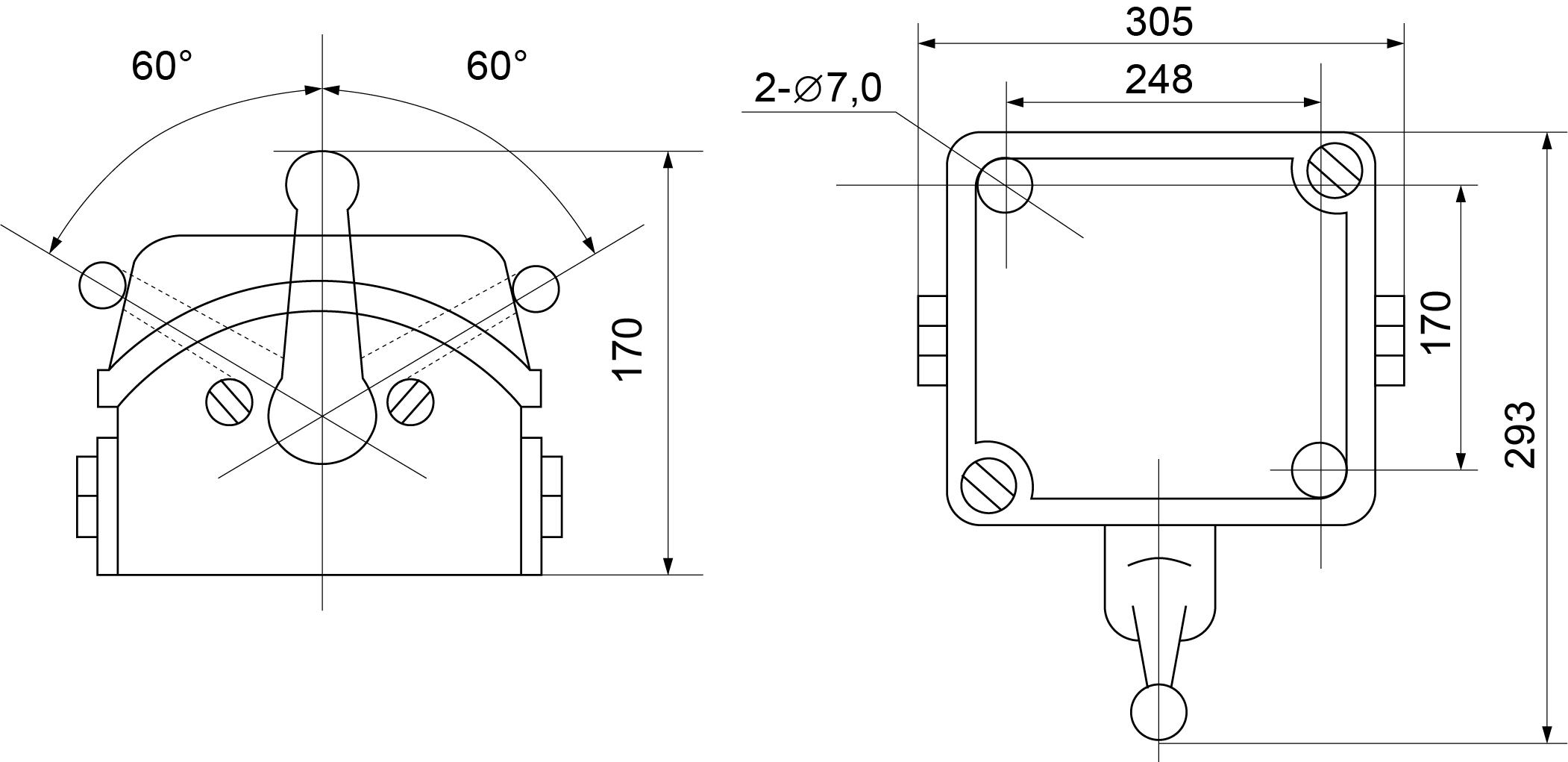 Разъеденитель АСКО QS5-100P/4 I-0-II 4P 100A 660 V (A0100010012) - фото 5