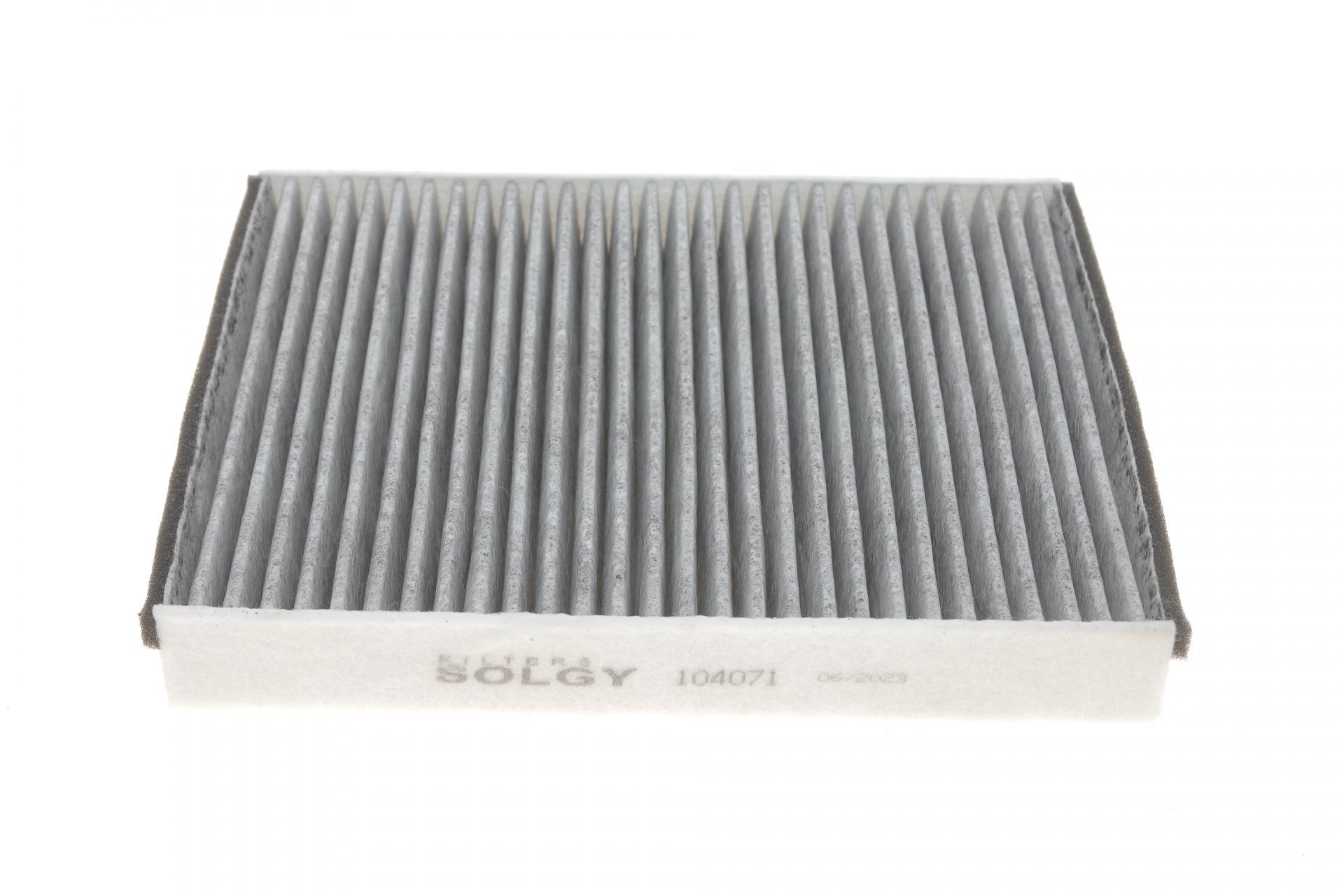 Фильтр салона SOLGY для Ford Focus/Connect 11- угольный (104071)