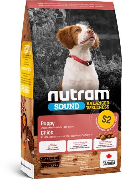 Корм сухой для щенков Nutram S2 Sound Balanced Puppy Chicken 20 кг (24148569)