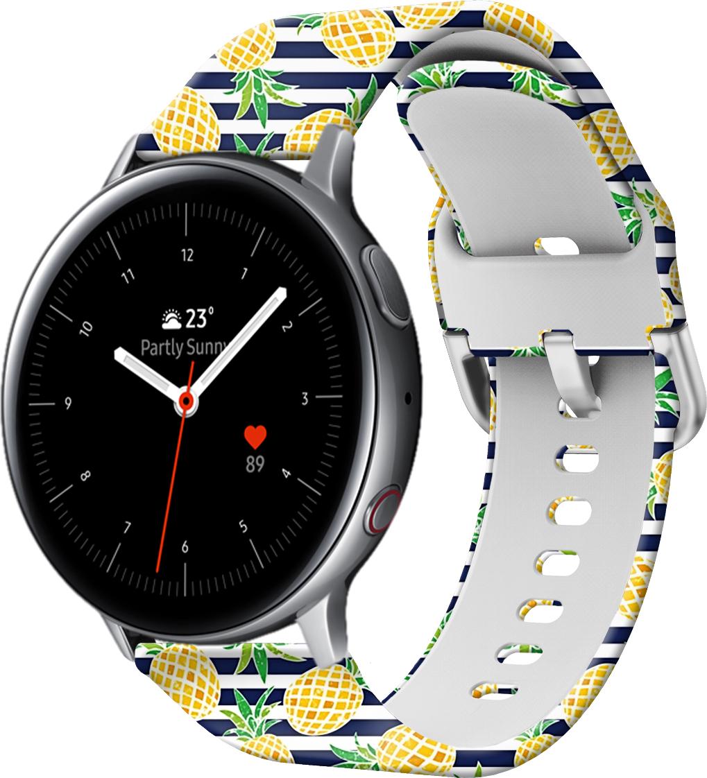 Ремінець Colorful для Galaxy Watch Active 2 40/44 мм Pineapple (28433)