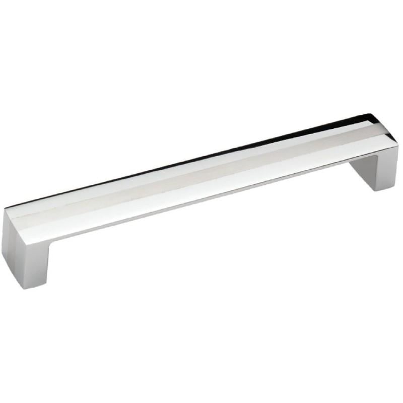Ручка мебельная OZKM Mikra 5304-06/022 160 мм Хром/Сталь/Хром