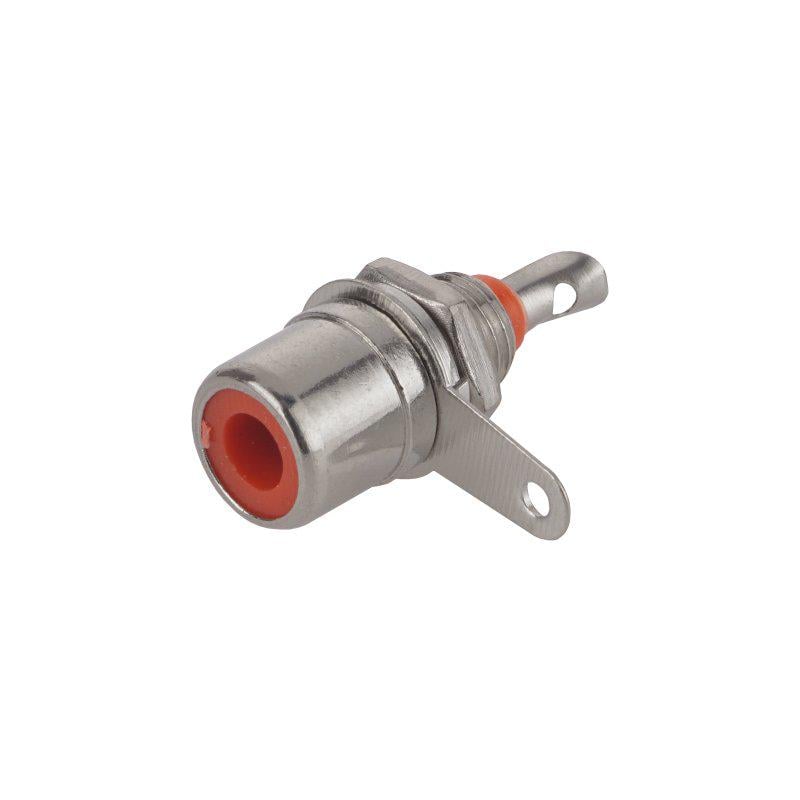 Гнездо монтажное RCA Красный (A153017)