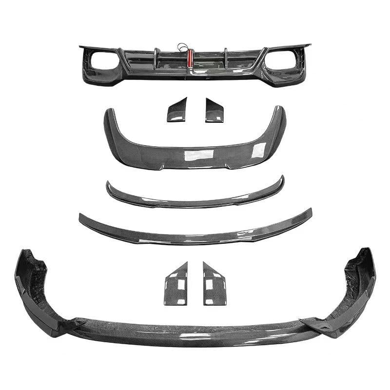 Комплект обвесов GBT для Audi Q3 2019- гг. abs-пластик Carbon (176854)