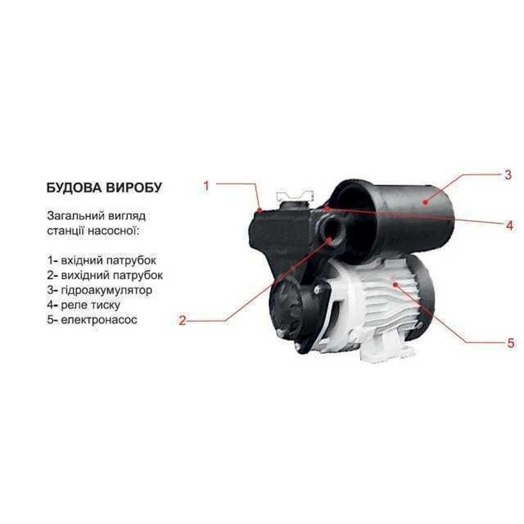 Станция насосная Optima OP-101 Mini Mini (GSR-000014282) - фото 5 Станция насосная Optima OP-101 Mini Mini (GSR-000014282) - фото 5