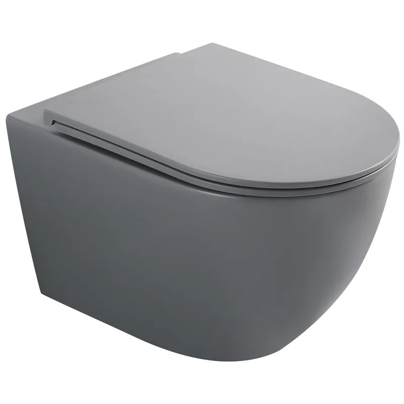 Унитаз подвесной MIXXUS Ellipse-0308-T3 MP6654 безобедочный с сиденьем с микролифтом (167431)